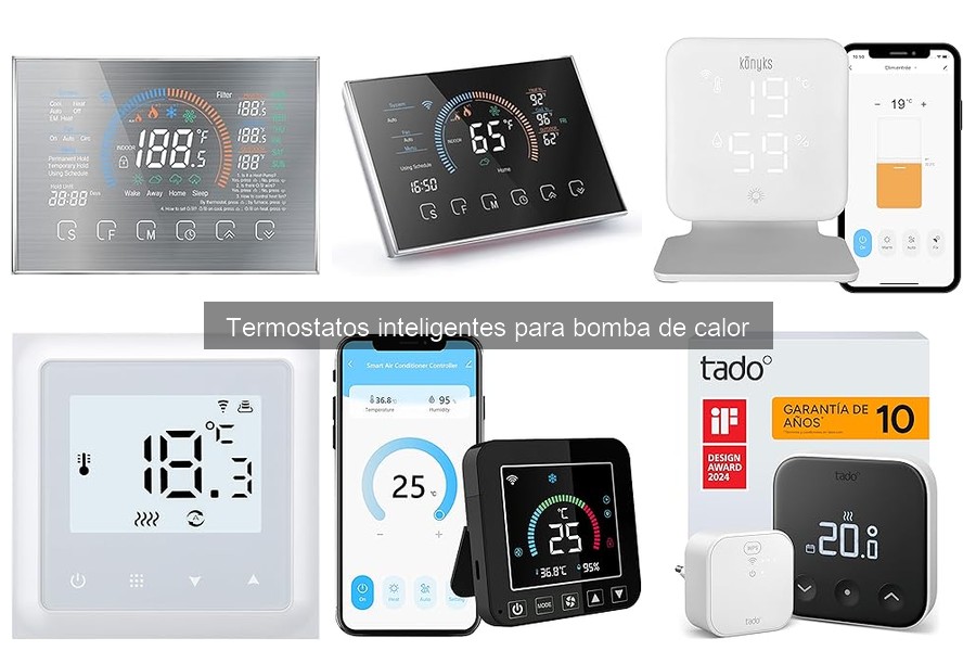 Problemas comunes con termostatos inteligentes para bombas de calor