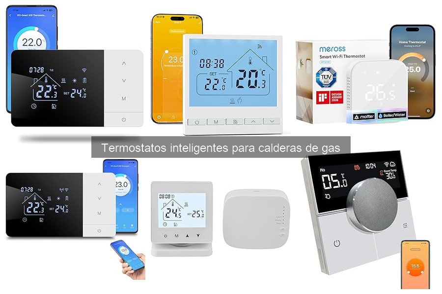 Problemas comunes con termostatos inteligentes para calderas de gas