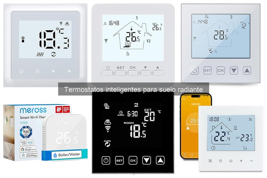Problemas comunes con termostatos inteligentes para suelo radiante