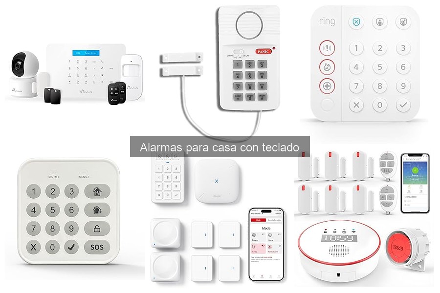 Problemas comunes de alarmas para casa con teclado y soluciones
