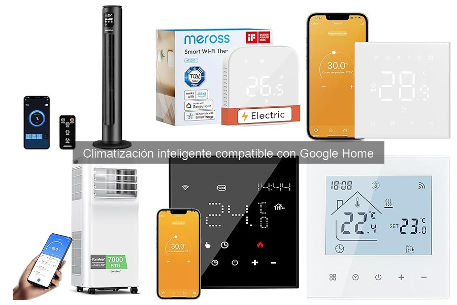 Problemas comunes de climatización inteligente con Google Home