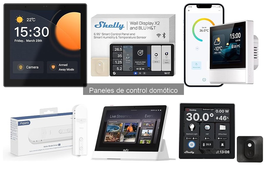 Programa tu panel de control domótico para rutinas diarias