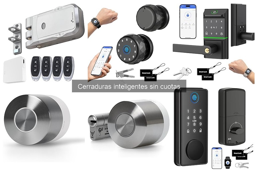 Pros y contras de cerraduras inteligentes sin cuotas