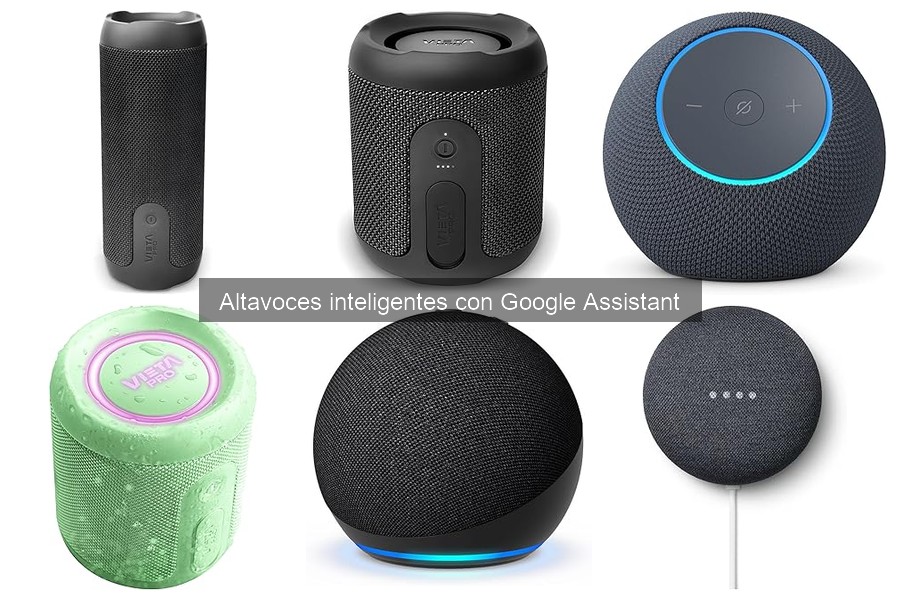 Qué es un altavoz inteligente con Google Assistant
