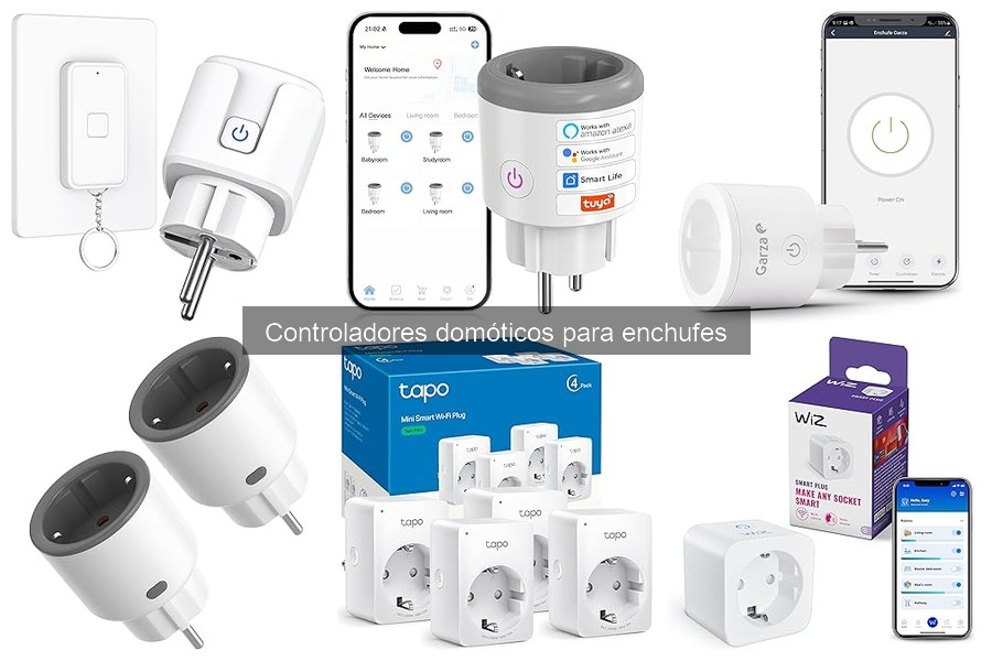 ¿Qué es un controlador domótico para enchufes?