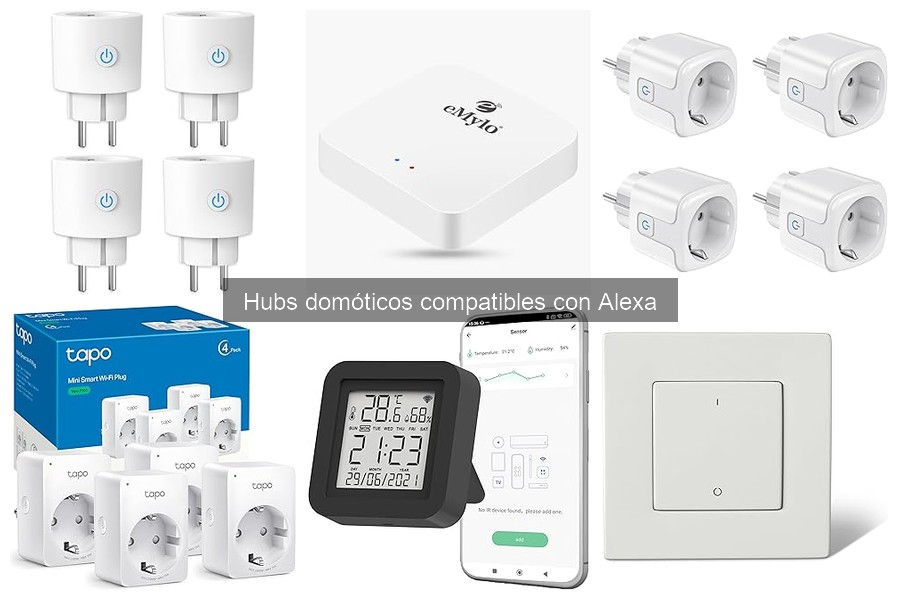¿Qué es un hub domótico compatible con Alexa?