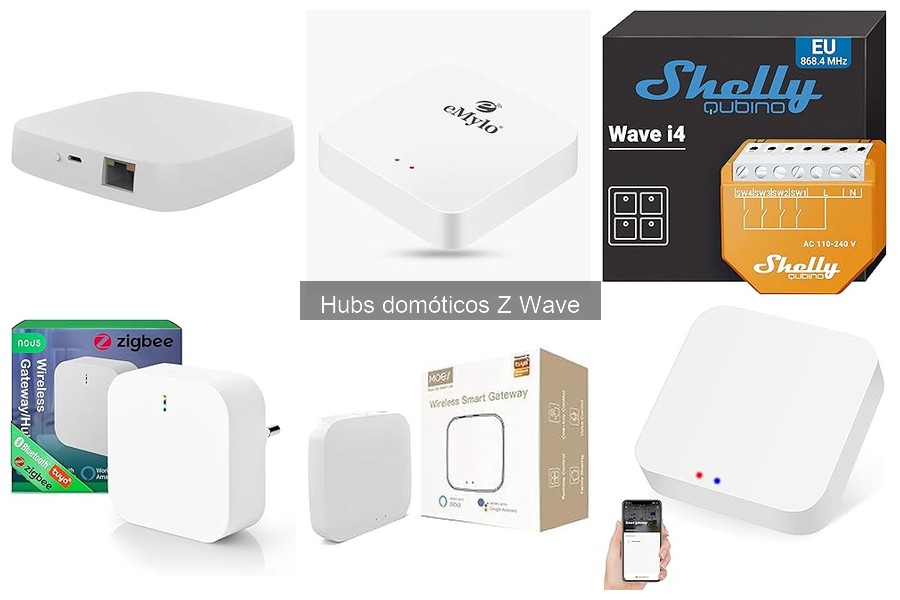 ¿Qué es un hub domótico Z Wave? Funciones y características