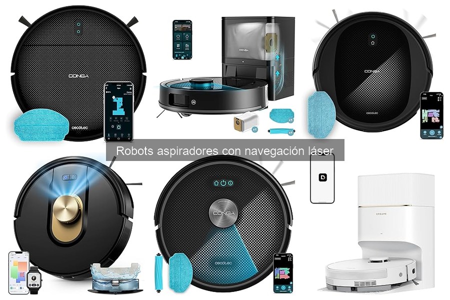Qué es un robot aspirador con navegación láser