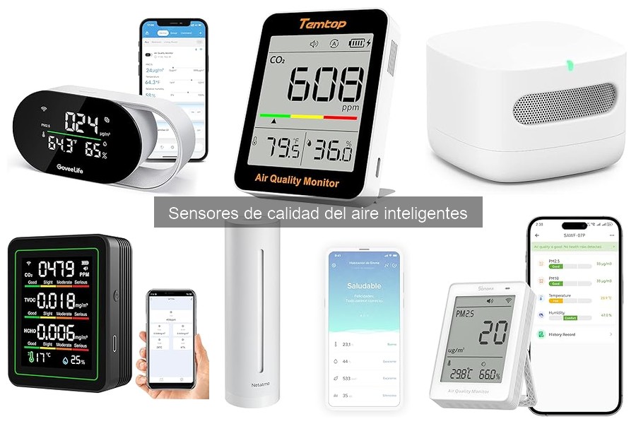 Qué es un sensor de calidad del aire inteligente y cómo funciona