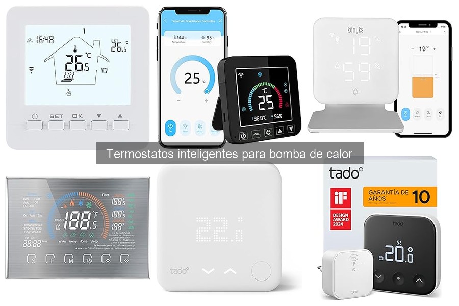 Qué es un termostato inteligente para bomba de calor