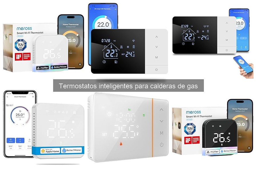 ¿Qué es un termostato inteligente para calderas de gas?