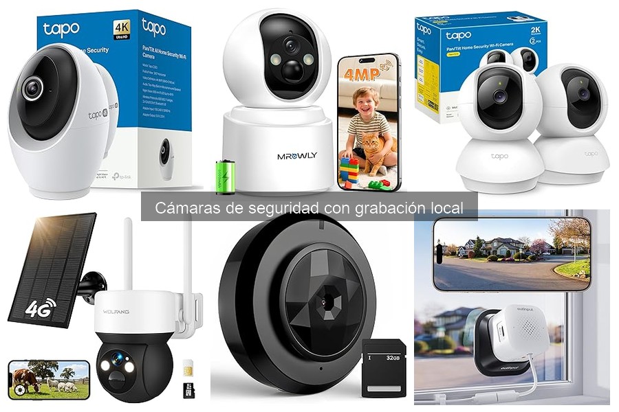 ¿Qué es una cámara de seguridad con grabación local?