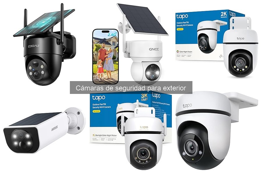 ¿Qué es una cámara de seguridad para exterior? Características y usos