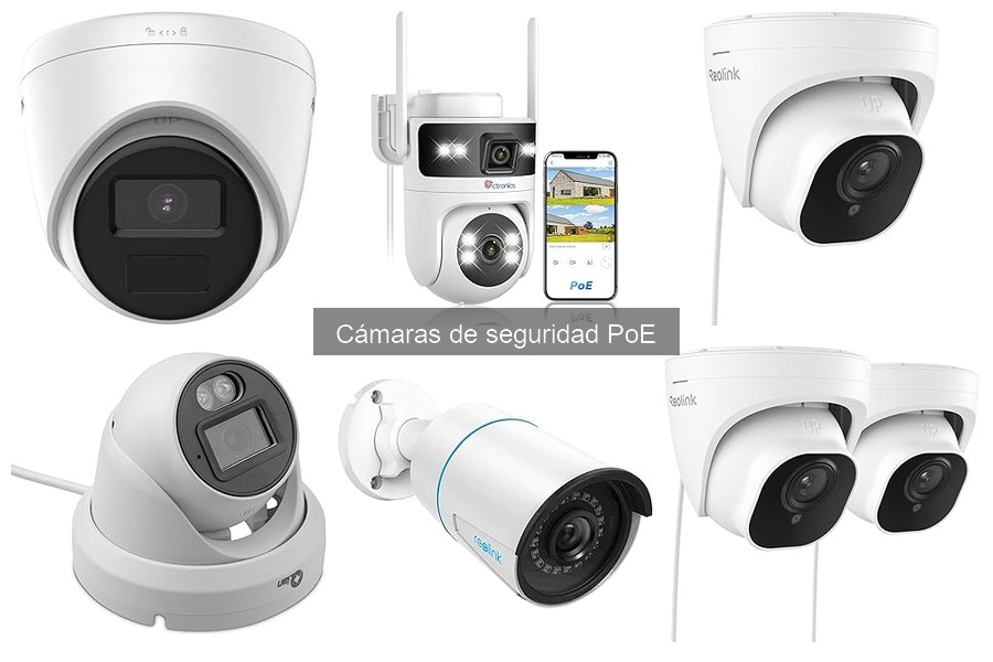 ¿Qué es una cámara de seguridad PoE? Descubre sus beneficios