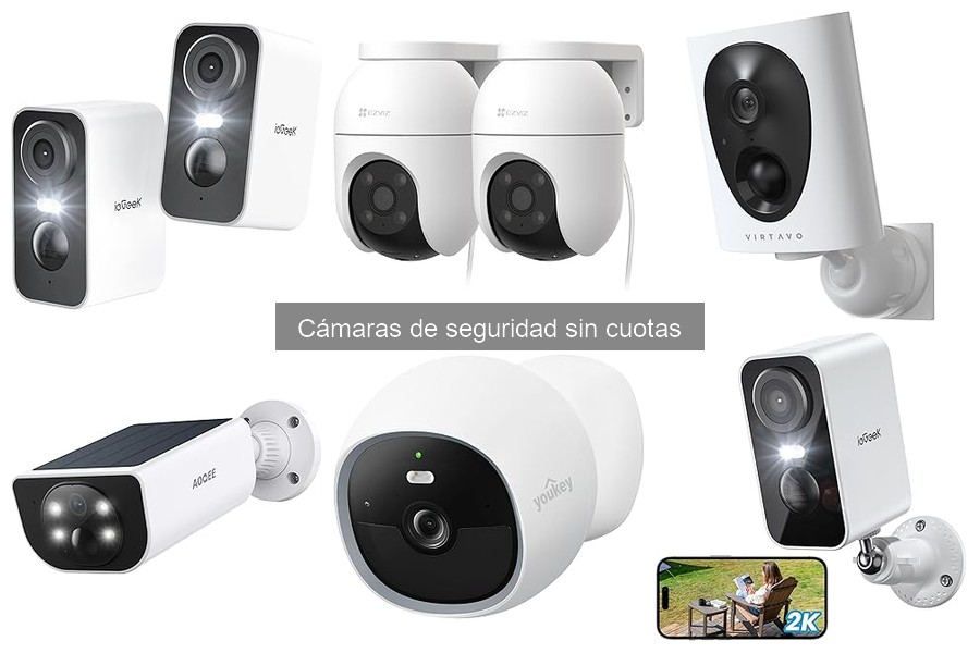 ¿Qué es una cámara de seguridad sin cuotas?