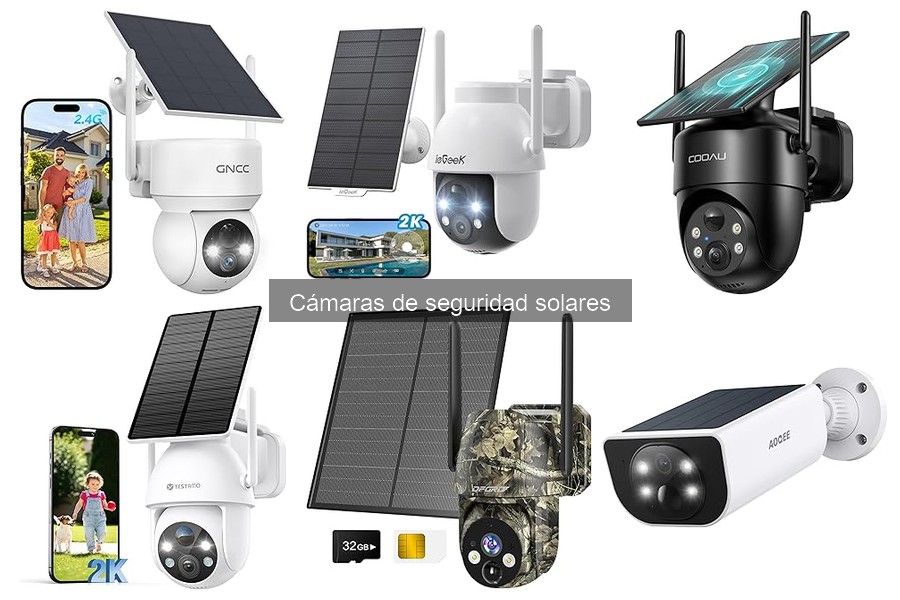 ¿Qué es una cámara de seguridad solar? Características y beneficios