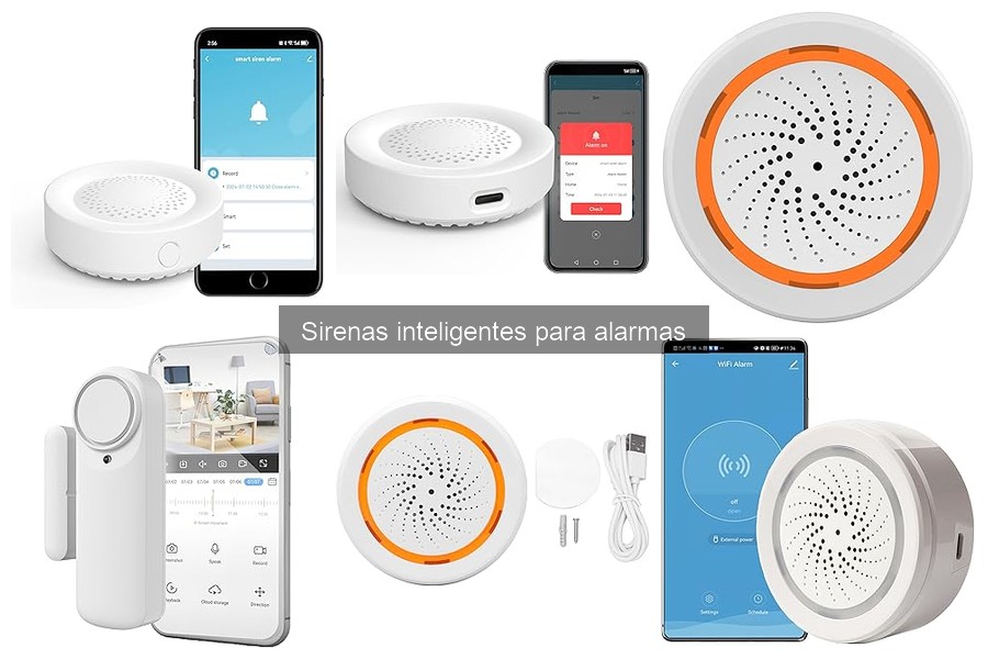 ¿Qué es una sirena inteligente para alarmas?
