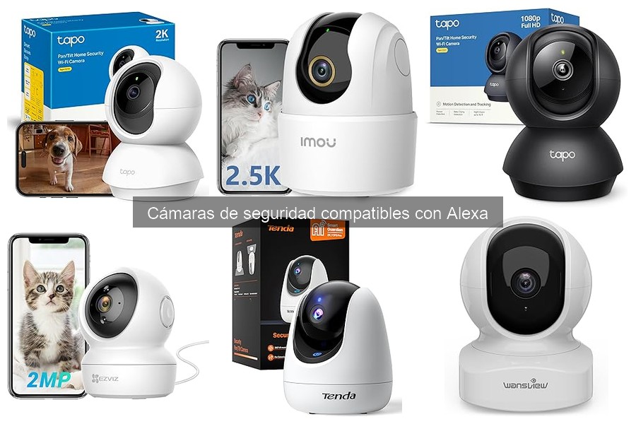 ¿Qué son las cámaras de seguridad compatibles con Alexa?