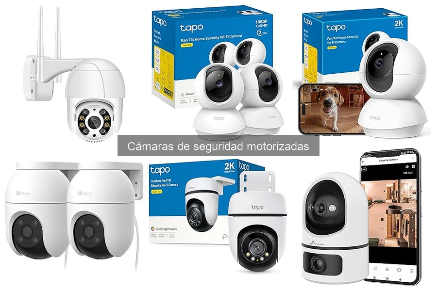 ¿Qué son las cámaras de seguridad motorizadas? Aprende aquí