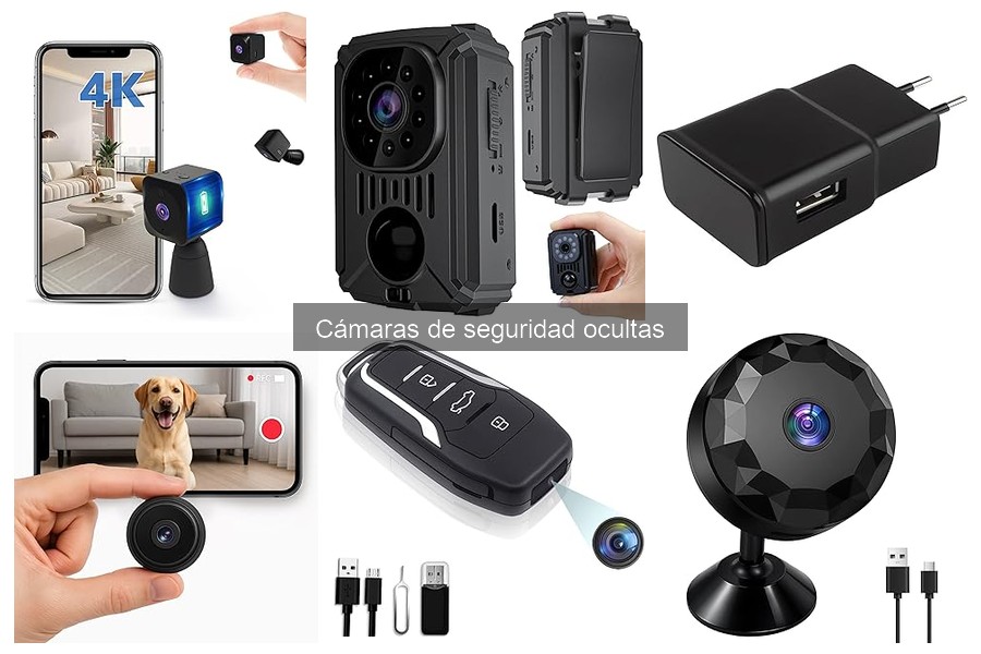¿Qué son las cámaras de seguridad ocultas y cómo funcionan?