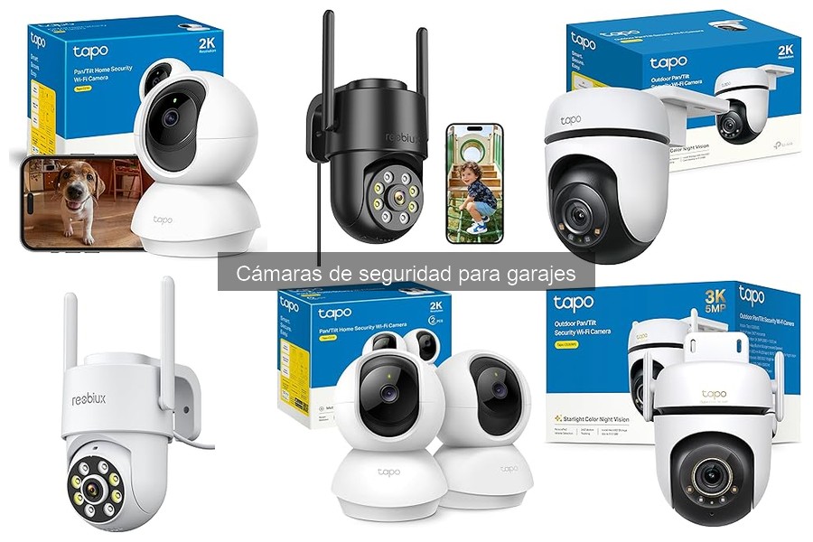 ¿Qué son las cámaras de seguridad para garajes?