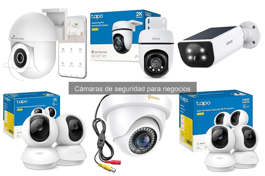 ¿Qué son las cámaras de seguridad para negocios?