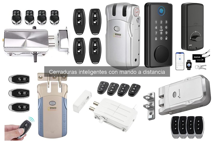 Qué son las cerraduras inteligentes con mando a distancia