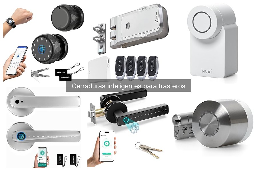 ¿Qué son las cerraduras inteligentes para trasteros?