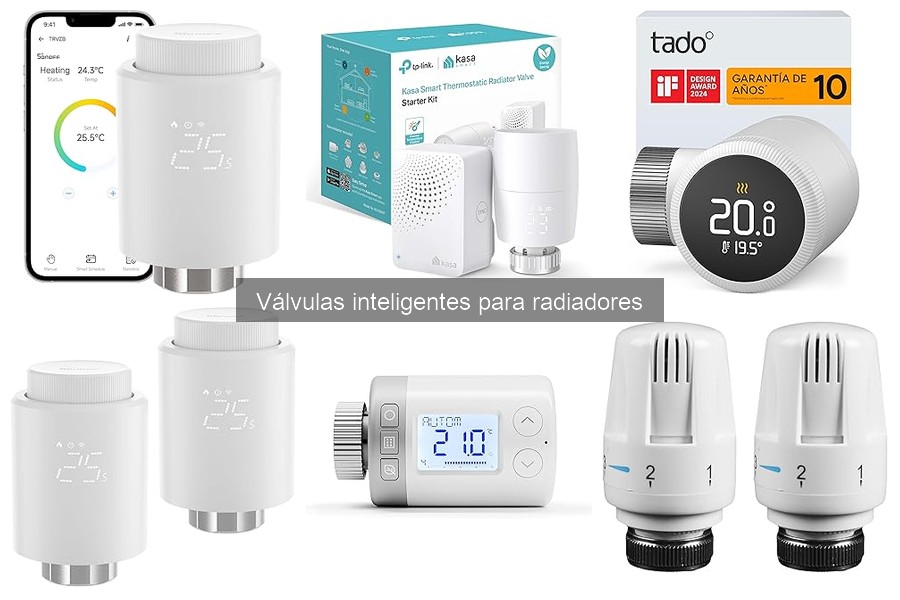 ¿Qué son las válvulas inteligentes para radiadores?