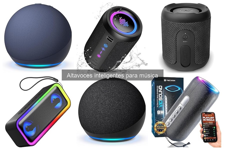 ¿Qué son los altavoces inteligentes? Características y funciones