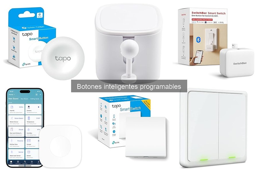 ¿Qué son los botones inteligentes programables en tu hogar?