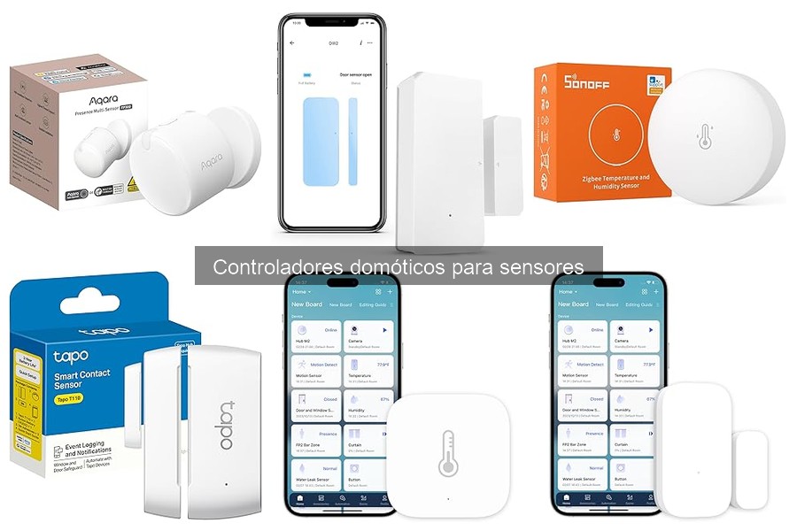 ¿Qué son los controladores domóticos para sensores?