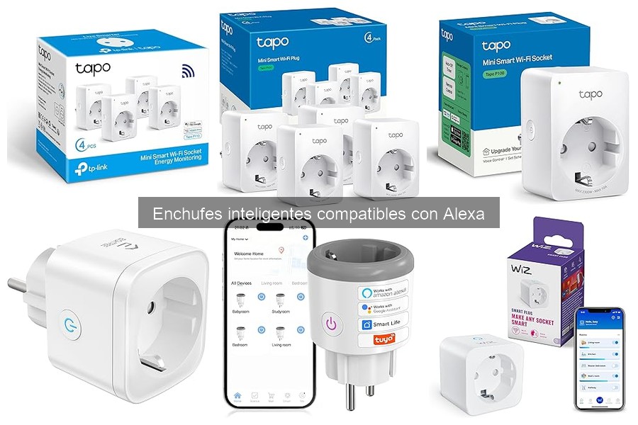 ¿Qué son los enchufes inteligentes compatibles con Alexa?
