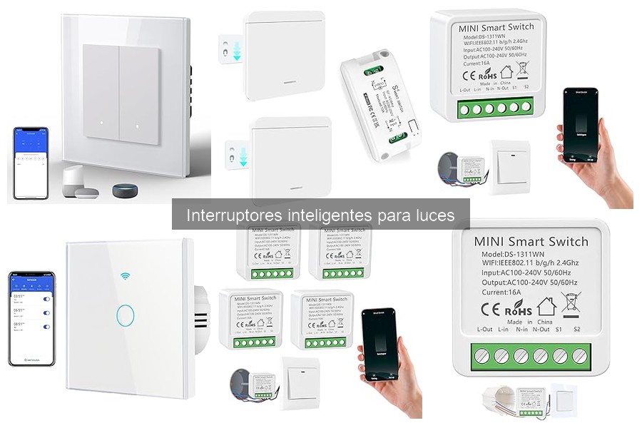 ¿Qué son los interruptores inteligentes para luces?