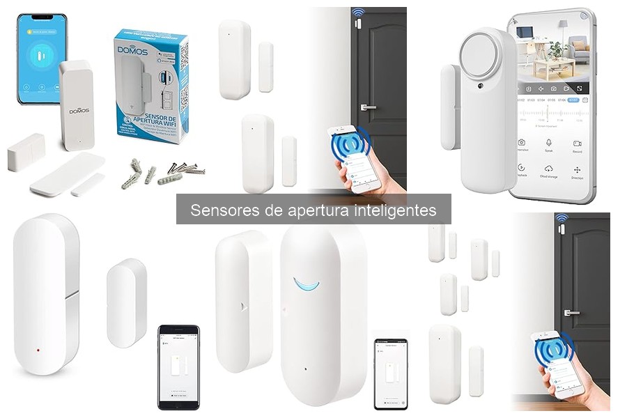 ¿Qué son los sensores de apertura inteligentes en domótica?