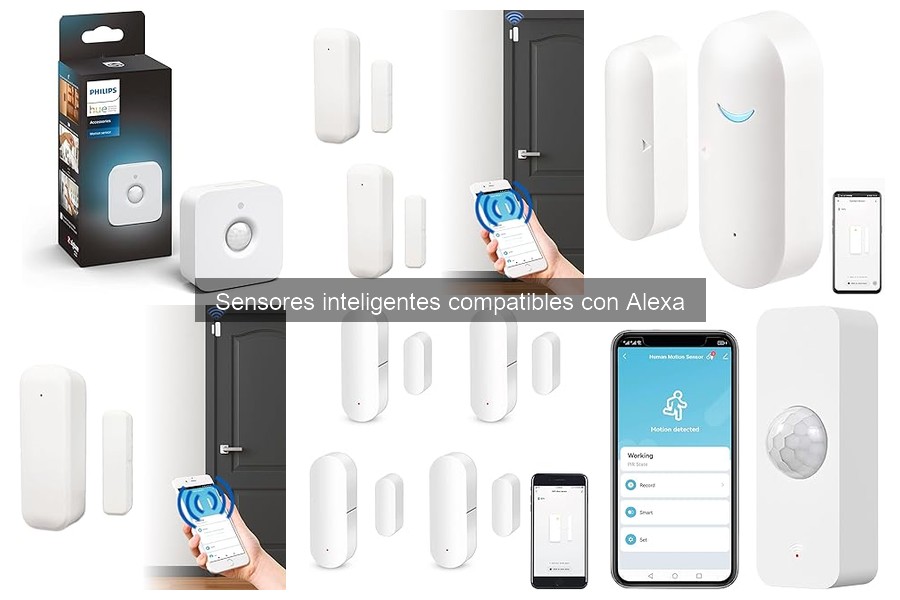 ¿Qué son los sensores inteligentes compatibles con Alexa?