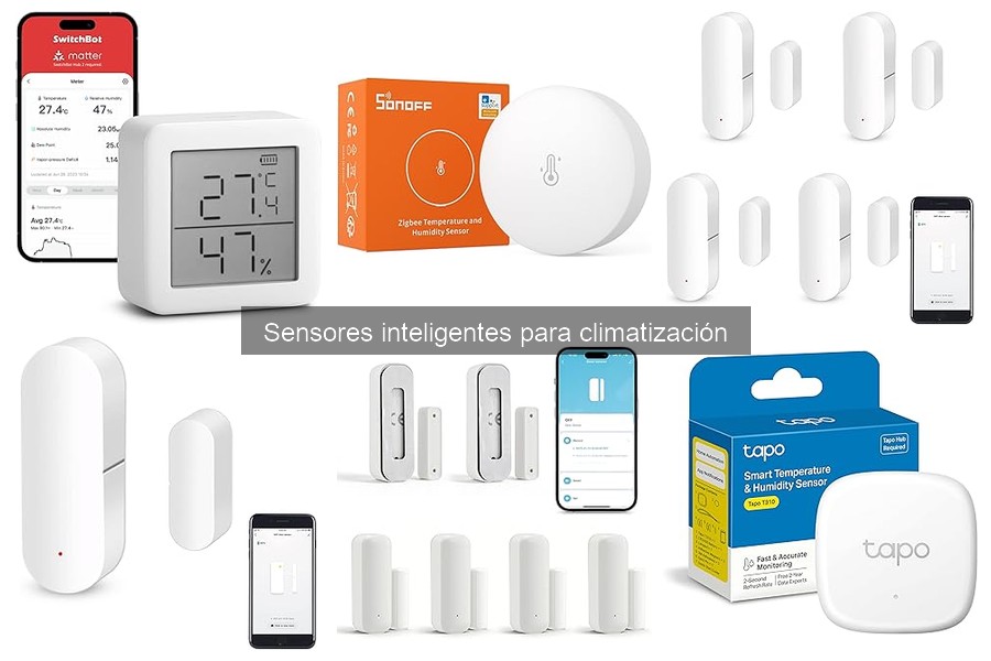 ¿Qué son los sensores inteligentes para climatización?