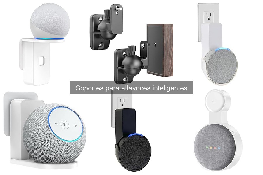 ¿Qué son los soportes para altavoces inteligentes?
