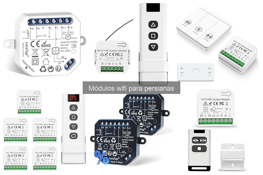 Reseñas de usuarios sobre módulos WiFi para persianas