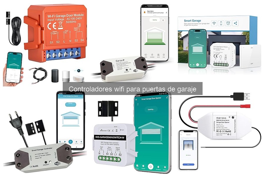 Seguridad de Controladores WiFi para Puertas de Garaje