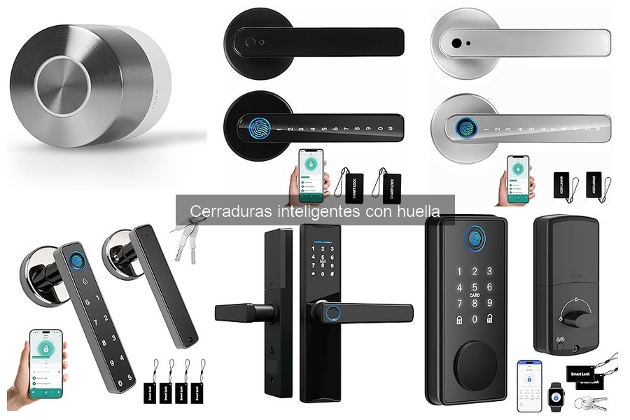 Seguridad en cerraduras inteligentes con huella: ¿realmente seguras?