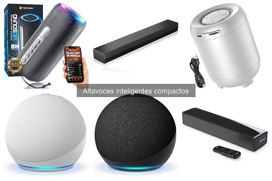 Soluciona problemas comunes de altavoces inteligentes compactos