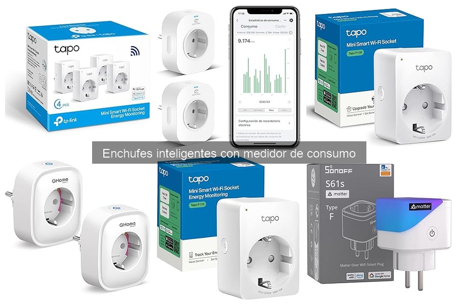 ¿Son seguros los enchufes inteligentes con medidor de consumo?