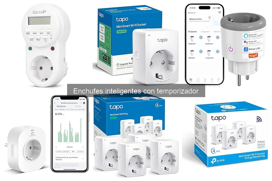 ¿Son seguros los enchufes inteligentes con temporizador?