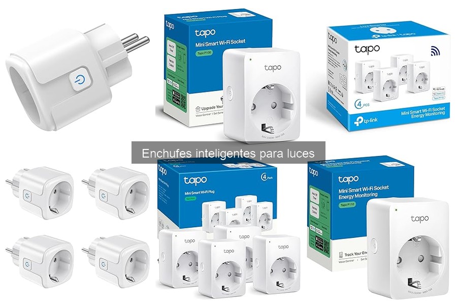 ¿Son seguros los enchufes inteligentes para luces? Guía completa