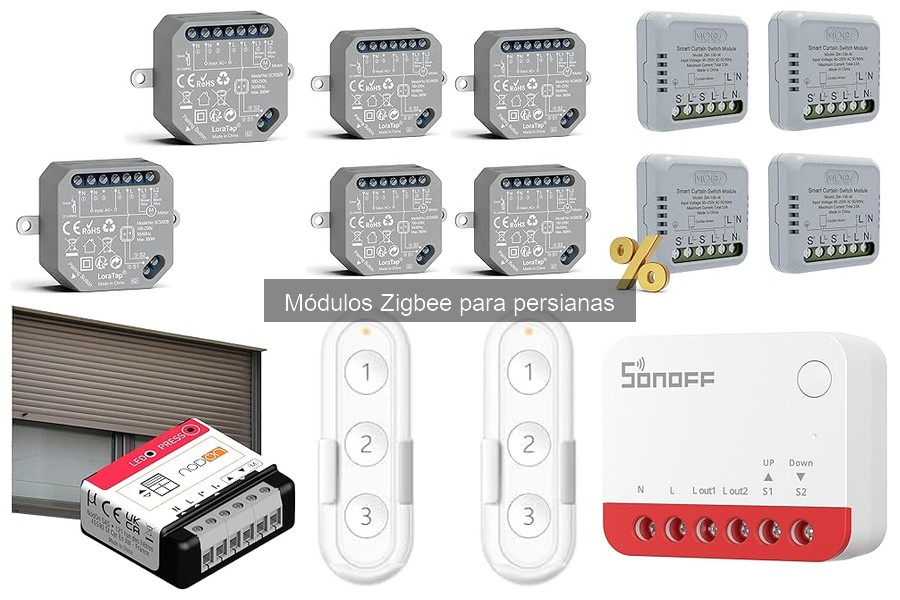 Testimonios de usuarios sobre módulos Zigbee para persianas