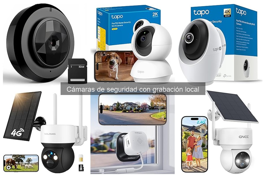 Testimonios sobre cámaras de seguridad con grabación local