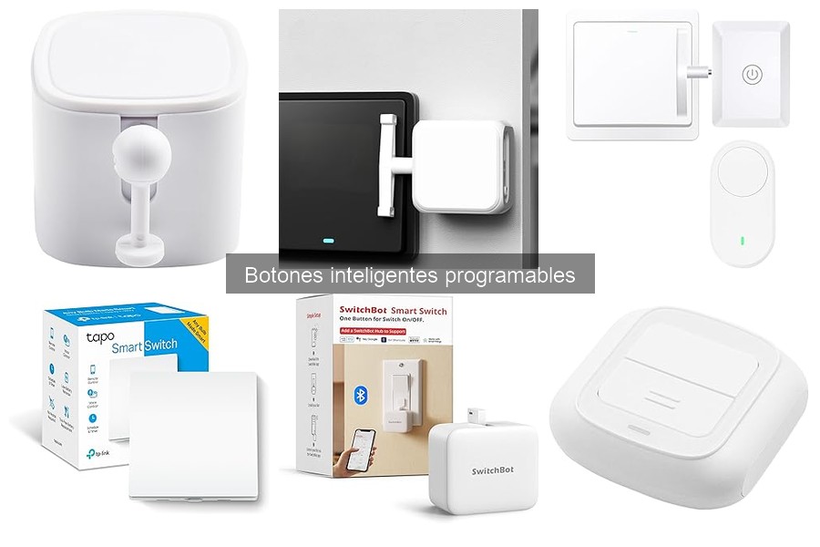 Tipos de botones inteligentes programables para tu hogar