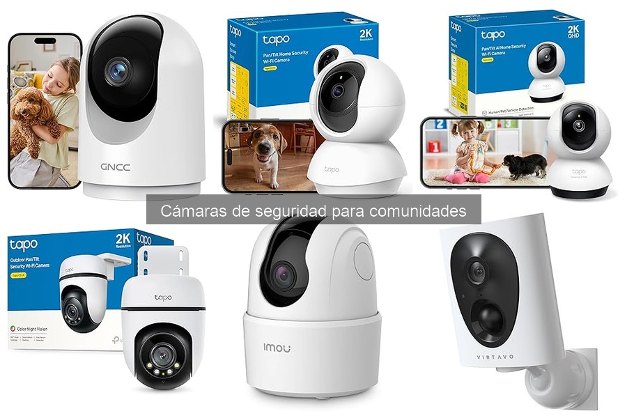 Tipos de cámaras de seguridad para comunidades - Guía completa