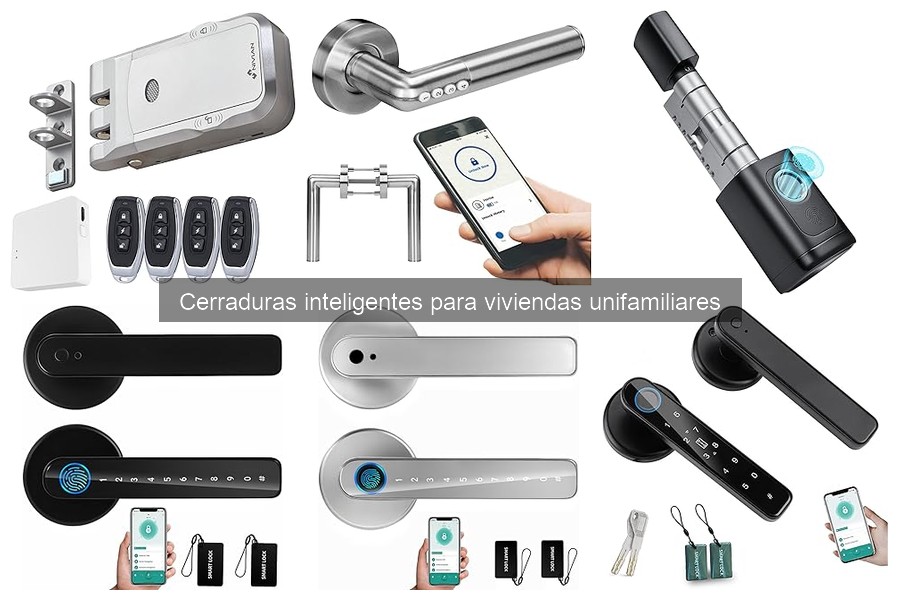 Tipos de cerraduras inteligentes y sus características